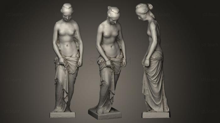Статуи античные и исторические Девушка-рабыня